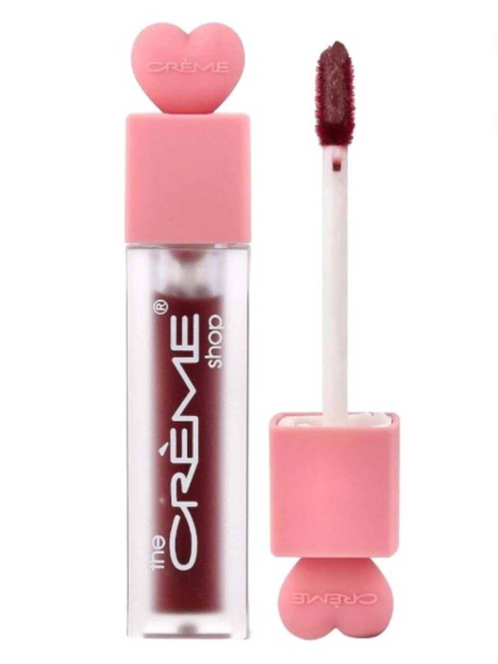 The Creme Shop Glossy 12 HR and Lip Stain in Cherub NIB